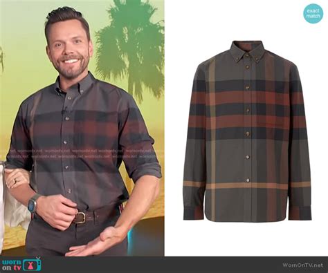 joel mchale burberry shirt|joel mchale wiki.